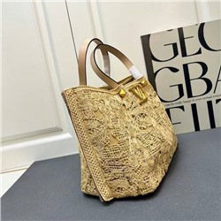 Сумка тоут из мешковины Valentin*o 🩷  Топ на лето