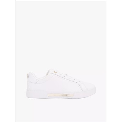 Hilfiger Logo Leather Sneaker Women