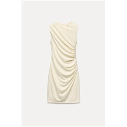 DRAPED SHORT DRESS