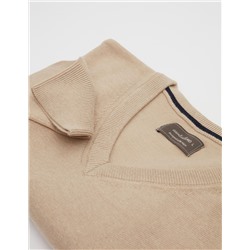 Knitted Jumper, Men, Beige