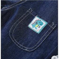 Тонкий джинсовый костюм