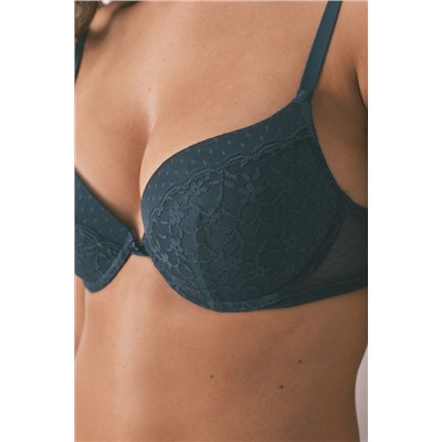 Sujetador push up GORGEOUS encaje verde