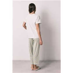 Pijama largo algodón Snoopy