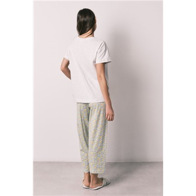 Pijama largo algodón Snoopy