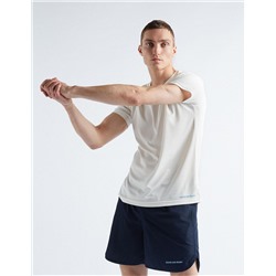 Reflective Breathable Sports T-shirt, Men, White