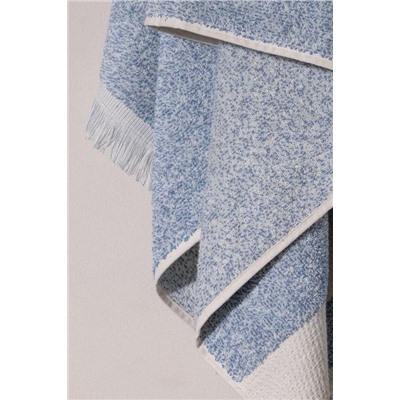 Brest %100 Pamuk Banyo Havlusu - Mavi - 75x150 cm