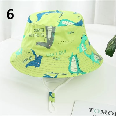 Хлопковая панама для мальчиков и девочек. 10 разных расцветок