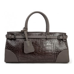 Сумка Lanotti CROCO LINE 8346/серый
