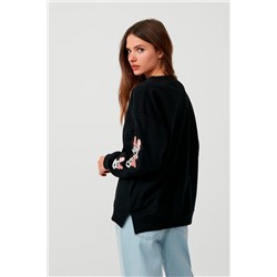 Sudadera Minnie Disney Negro