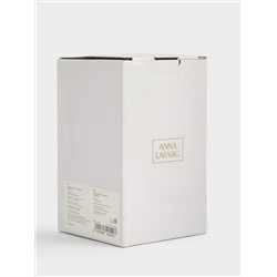 Статуэтка с подсветкой, 15 см, фарфор P, бело-голубая, Снеговик, Snowfall