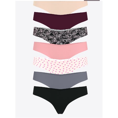 Victoria's Secret 7-Pack No-Show Thong Panties