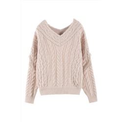 Jersey de lana Beige