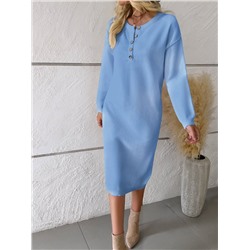 Трикотажное платье 🫣