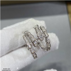 Серьги в виде змеи БУЛГАР*И