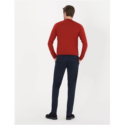 Lacivert Ex. Slim Fit Kumaş Pantolon