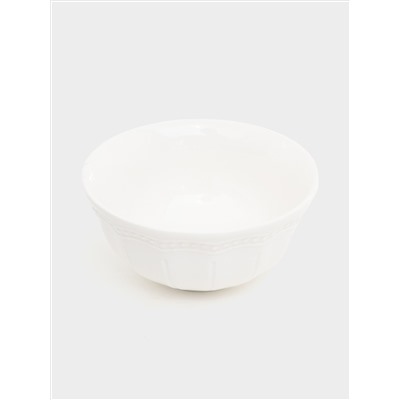 Салатник, 12 см, 0.3 л, белый, Elite