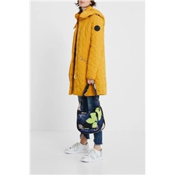 Abrigo acolchado capucha