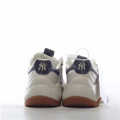 Повседневные кроссовки New York Yankee*s на увеличенной толстой подошве с монограммой New York ML*B Bigball на массивном каблуке