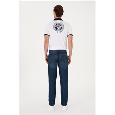 Erkek Yeşil Jean Pantolon