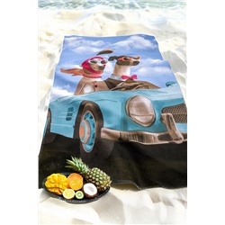 Полотенце пляжное Путешествие вдвоем
