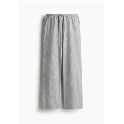 Лёгкие женские штаны из смесового льна Н*М