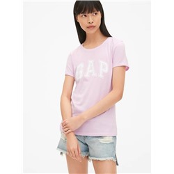 Vintage Wash Logo Crewneck T-Shirt