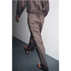 ZW COLLECTION STRIPED PYJAMA TROUSERS