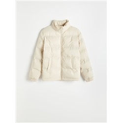 Steppjacke mit Stehkragen