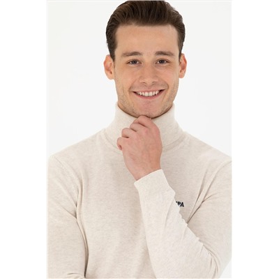 Erkek Taş Melanj Basic Kazak