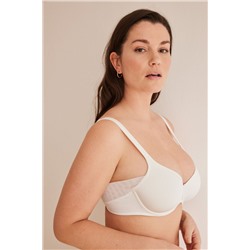 DIVINE Sujetador reductor espalda blanco