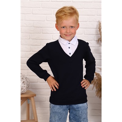 Обманка школа длинный рукав