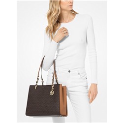 MICHAEL MICHAEL KORS Sofia Large Saffiano Leather Tote