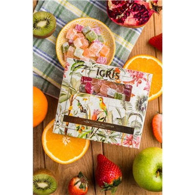 Рахат-лукум "Фруктовое ассорти" 145 грамм