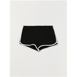 BASIC PLUSH SHORTS WITH PIPING