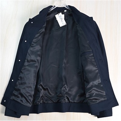 Осенне-зимняя повседневная куртка в деловом стиле с пуговицами на лацканах