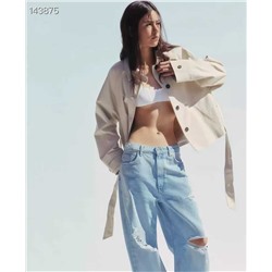 Женский короткий тренч/лёгкая женская куртка  ЗАР*А