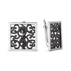 Серьги серебро 52836SB