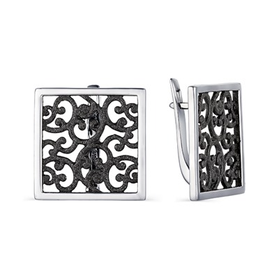 Серьги серебро 52836SB