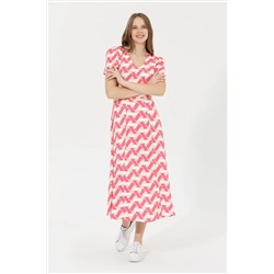 Kadın Pembe Dokuma Elbise