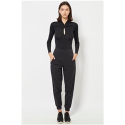 Pantalón cintura alta - Negro