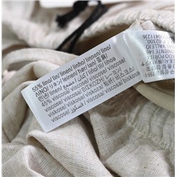 Свободные льняные брюки БЕРШК*А