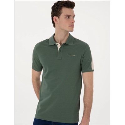 Haki Slim Fit Tişört