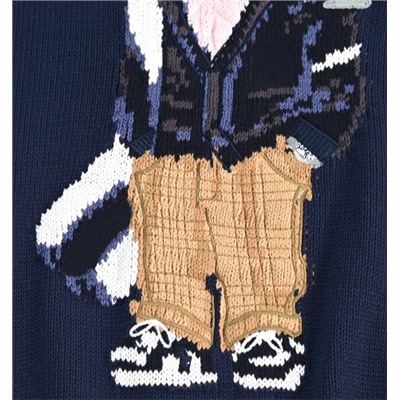 Классический свитер с круглым вырезом РАЛЬ*Ф Л