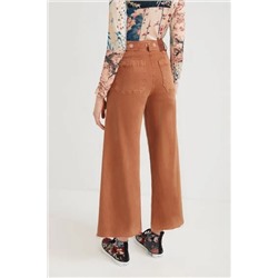 Pantalón wide leg straight