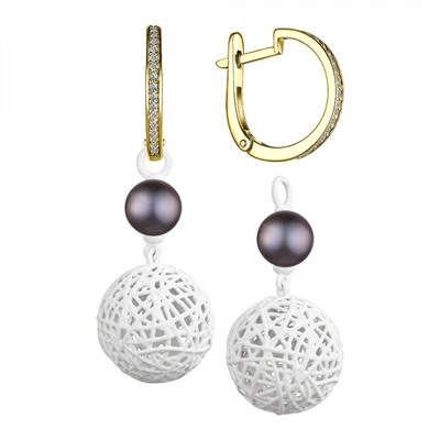 Серьги серебро 52979.1Y2W