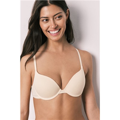 Sujetador push up algodón amarillo GORGEOUS