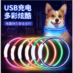 Светящийся ошейник для собак