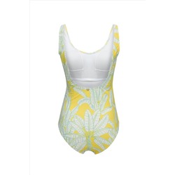 Kadın Neon Sarı Mayo