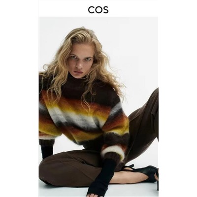 Стильный мохеровый свитер на осень и зиму КО*С