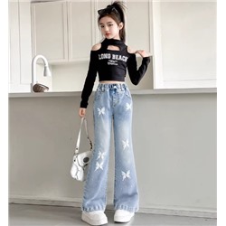 Джинсы для девочек. Тренд 2026